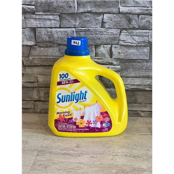 Sunlight Laundry Soap - Morning Fresh Scent - 100 Loads - 4.0 L - Brand New