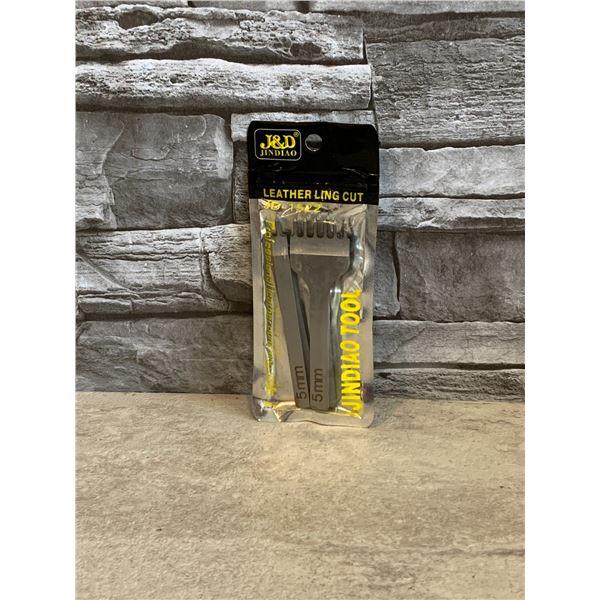 Leather Hole Punch Tool - 4 Pcs - 1/2/4/6 Prong - Brand New