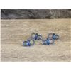 Image 4 : Lot of 3 - Acrylic Mini Pacifiers - Decoration for Baby Shower - Blue - 200 Pcs - Brand New