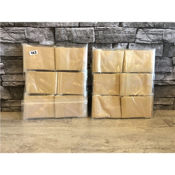 Lot of 2 - Tea Bags - Made with 100% Natural Wood Pulp Paper Material - 300 Pcs - Brand New