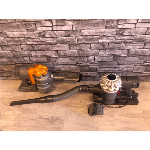 Lot of 2 Assorted Dyson Vacuum Parts - Attachments Missing - Not Tested