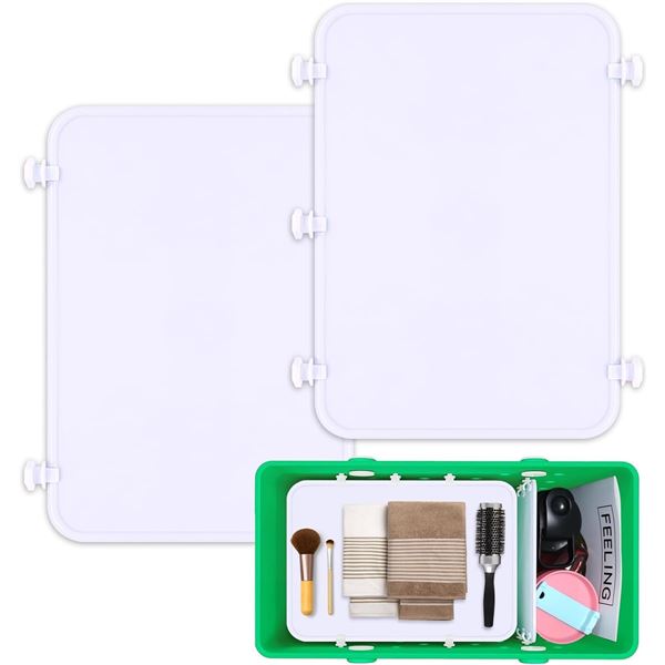 XL Dividers for Bags - 2 Pcs - White - Brand New