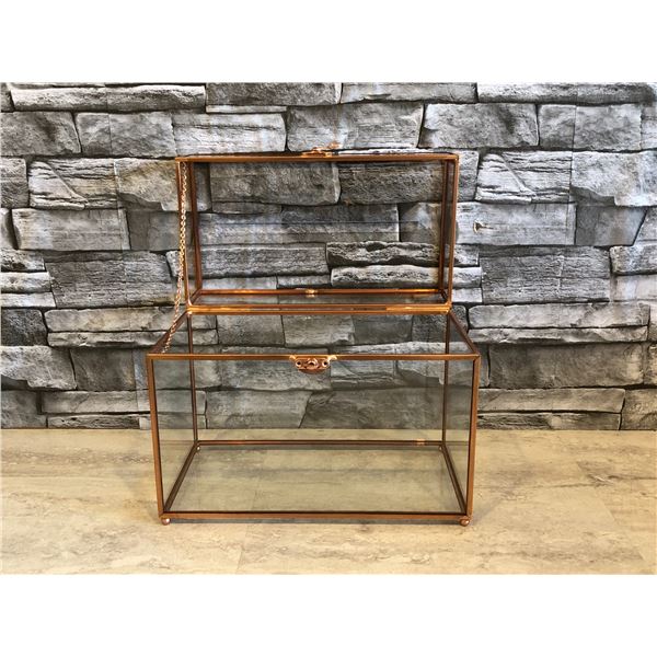 Envelope Card Holder - Rose Gold - 10"x 6"x 8" - Brand New