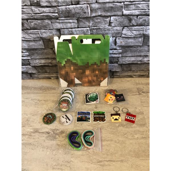 Minecraft Birthday Party Gift Boxes - Brand New