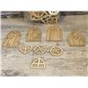 Image 2 : DIY Fairy Doors & Windows - Unfinished Wood - Brand New