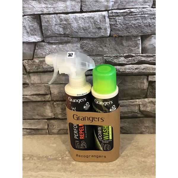 Grangers Eco Twin Pack - Performance Wash - 300mL & Performance Repel Plus - 275mL - Brand New