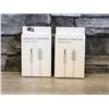 Image 1 : Lot of 2 - Lightning to 3.5 Aux Audio Adapter Cable - Brand New