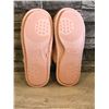 Image 4 : Fuzzy Memory Foam Slip On Slippers - Light Pink - Size 7-8 (M) - Brand New