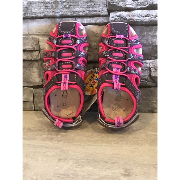 Children's Apakowa Kid's Sandals - Purple & Pink - Toddler Size US9 - Brand New