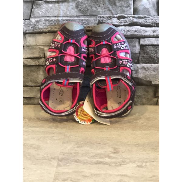 Children's Apakowa Kid's Sandals - Purple & Pink - Toddler Size US11.5 - Brand New