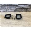 Image 2 : High Brightness Plate Lights - 2 Pcs - Brand New