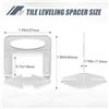 Image 1 : Tile Levelling System Tiles - 1/16" - 400 Pcs - Brand New