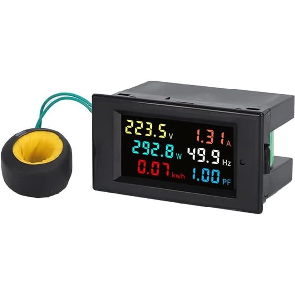 AC Monitor Meter - Model #: D69-2058 - AC 40.0-300.0V   100.0A - Brand New