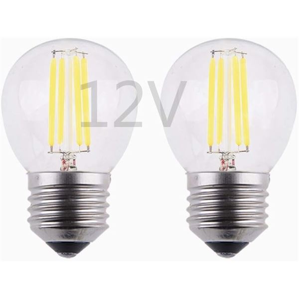 LED Mini Globe Low Voltage Bulb - 6 Pack - Brand New