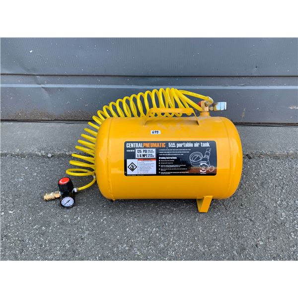 Central Pneumatic Portable Air Tank - Model #: 69716 - 5 Gallon