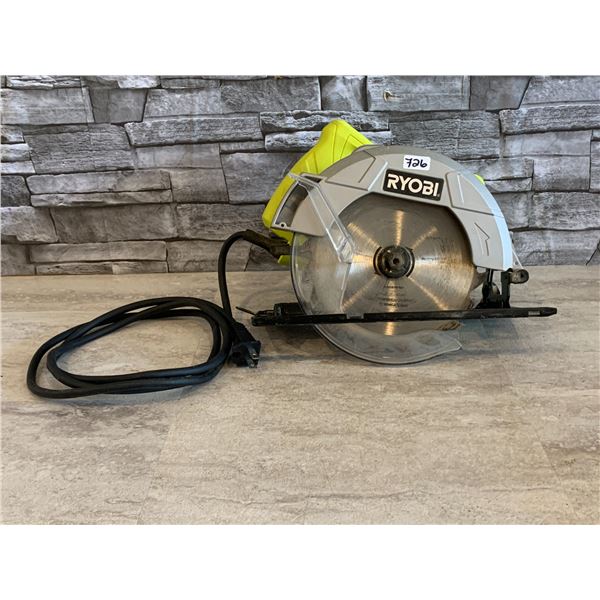 RYOBI Circular Saw - Model #: CSB125 - 7-1/4" - Corded