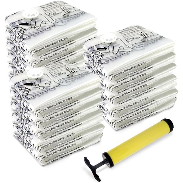 Vacuum Storage Bags - Assorted Sizes - 15 - Pcs - Brand New