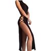 Image 1 : Evild Sexy Cutout Bodycon Dress Sleeveless High Slit - Small - Brand New