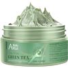 Image 1 : Anairui Green Tea Clay Facial Mask - Oil Control - 120g - Brand New