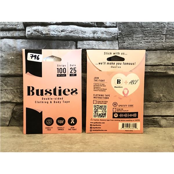 Busties Double Sided Clothing & Body Tape -  Brand New