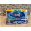 Image 2 : Pack of 12 Clorox Disinfecting Wipes - Each 3-Pack 225 Wipes - Brand New