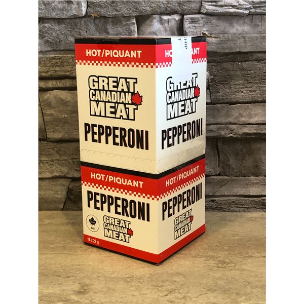 Pepperoni Sticks Box - Hot - 18 x 22g -  BB:JL 01 2026 - Brand New