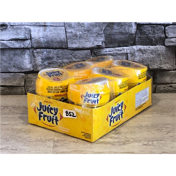 Juicy Fruit - 6 x 60 Pcs - BB: MR 10 2026 - Brand New