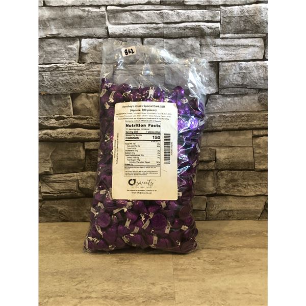 Hershey's Kisses - Special Dark - 5lbs - Approx. 500 Pcs - Brand New