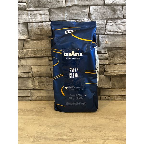 LAVAZZA Coffee Beans - Super Crema - 1kg - BB: 30/11/2026 - Brand New