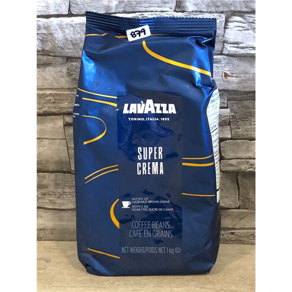 LAVAZZA Coffee Beans - Super Crema - 1kg - BB: 30/11/2026 - Brand New