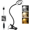 Image 1 : LED Desk Lamp - Black - Brand New