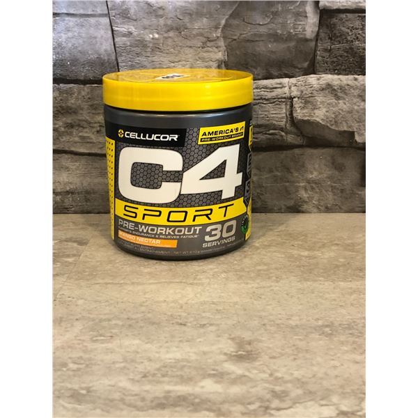 Cellucor C4 Sport Pre-Workout - Mango Nectarine - 30 Serving - 270g - BB: 07/2026 - Brand New