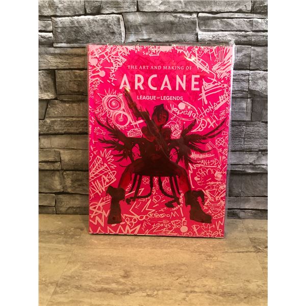 The Art And Making of Arcane - League of Legends - Hard Cover Book - Brand New
