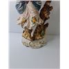 Image 3 : Capodimonte Italian Renaissance Style Lady Figurine - Made in Italy - 17" x 9" x 8"