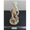 Image 1 : Capodimonte Italian Porcelain "Accordion Boy" Table Decor - 12.5" Tall