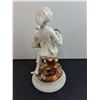 Image 2 : Capodimonte Italian Porcelain "Accordion Boy" Table Decor - 12.5" Tall