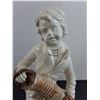 Image 4 : Capodimonte Italian Porcelain "Accordion Boy" Table Decor - 12.5" Tall