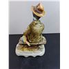 Image 2 : Capodimonte Italian Porcelain "Pheasant Hunters" Table Ornament - 11" Tall