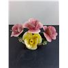 Image 2 : Capodimonte Italian Porcelain "Flower Arrangement" Table Ornament
