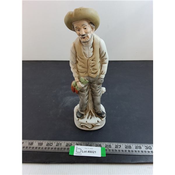 Fine Italian Porcelain "Old Man" Table Ornament - 12" Tall