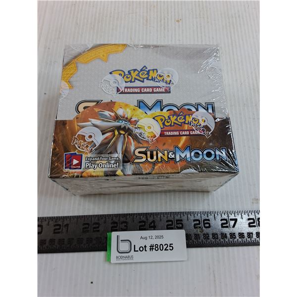 Sealed Carton of Pokemon "Sun & Moon" Collector Cards - Authenticity Not Guaranteed