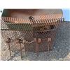 Image 5 : **Vintage Wheelbarrow & (5) Pieces of Scrap Metal- Grills, Misc. As Is-Cannot Ship