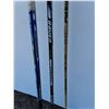 Image 2 : **(3) Adult Hockey Sticks Up to 67" Tall- Bauer, Koho, Titan. Cannot Ship