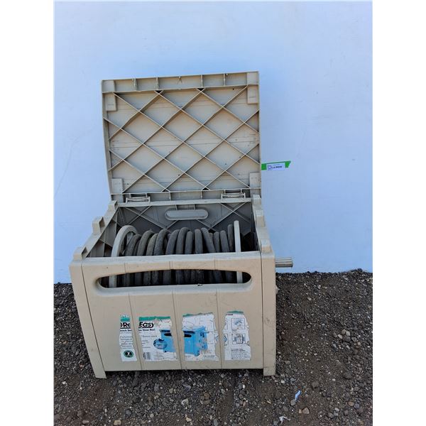**Reel Easy Plastic Bench/Hose Reel with Hose 16" x 19", Cannot Ship