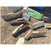 Image 6 : **Lot of Trowels & Metal Storage Box 14" x 18" 8.5", Cannot Ship