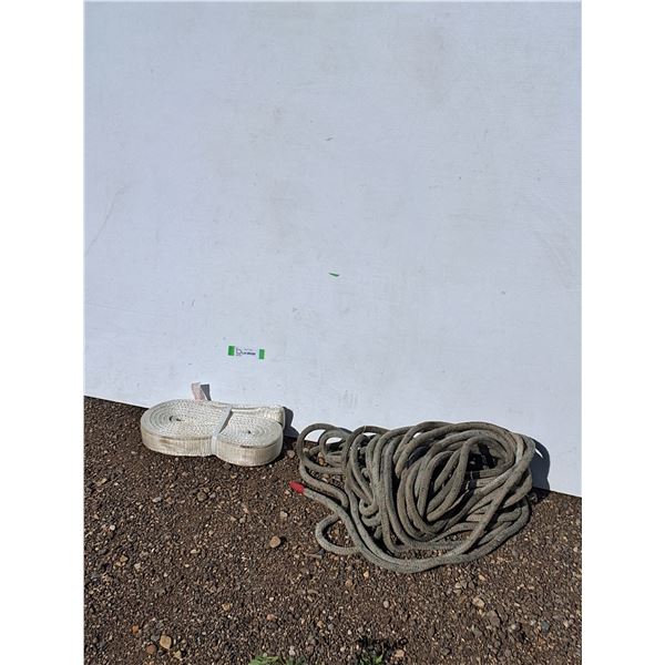 **Recovery Strap & Tie Down Rope (Length Approximately 80')