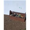 Image 1 : **Wooden Tool Box & Plumbing/Pipe  Hardware- 25.5" x 11" x 15"- CANNOT SHIP