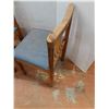 Image 6 : *(3) Wooden Cushioned Chairs 17.5" x 31.5" x 18", Cannot Ship