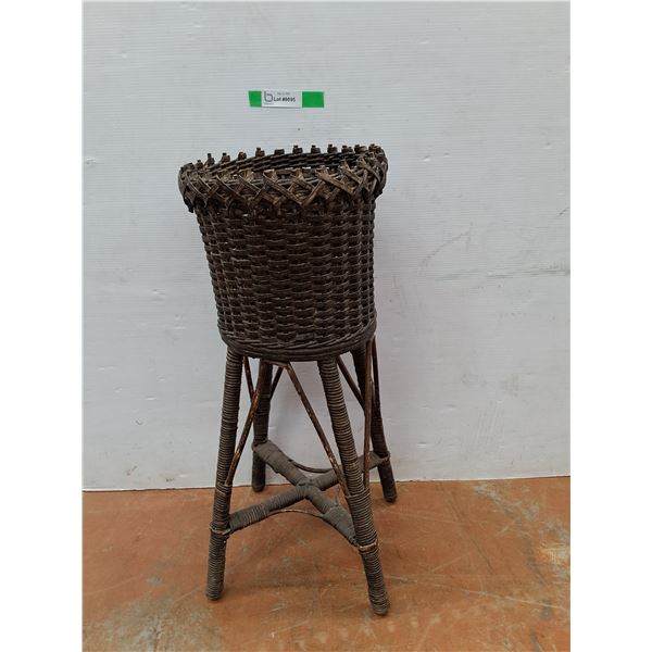 *Woven Plant Stand 11" x 26" x 11", Cannot Ship