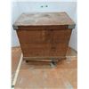 Image 1 : *Wooden Storage Chest 36" x 31" x 26" Dolly Not Included, Cannot Ship